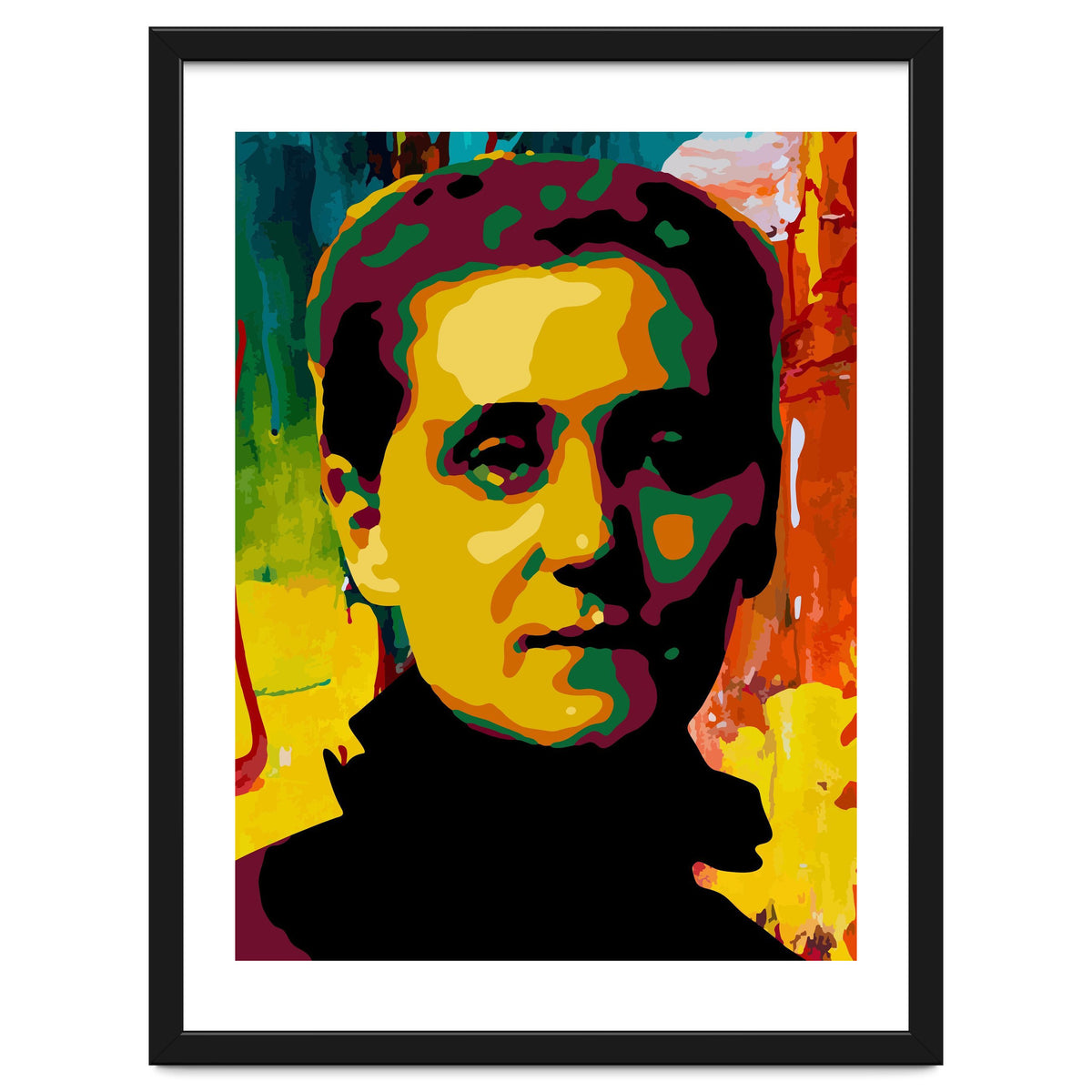 Jane Addams Colorful Abstract Art 2