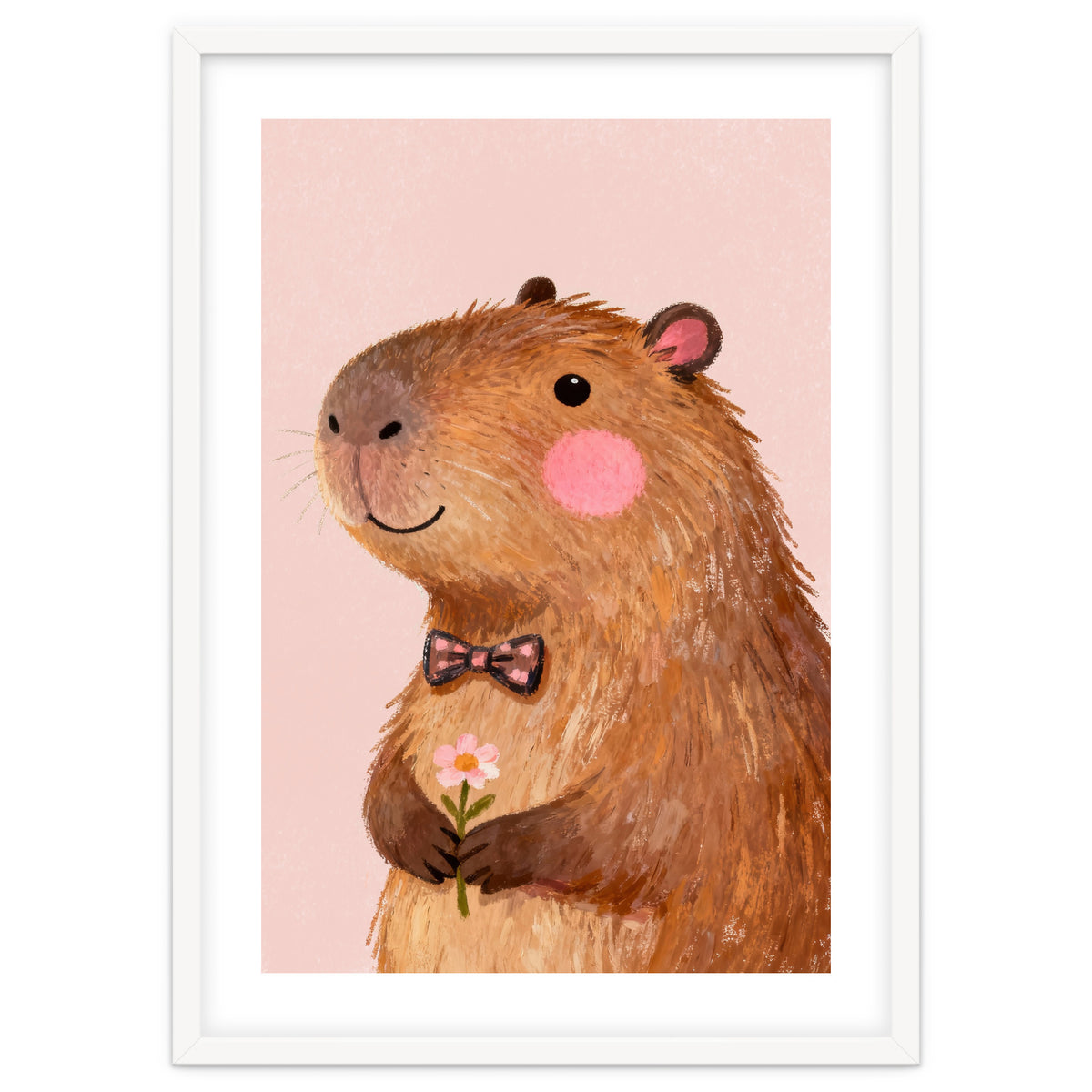 Capybara Kindergarten Nursery Art