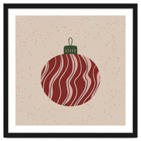 Christmas Globe with swirls