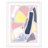 Organic Rustic Abstract Shapes Pastel I thumbnail