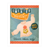 Sweater Weather Print (Print Only) thumbnail
