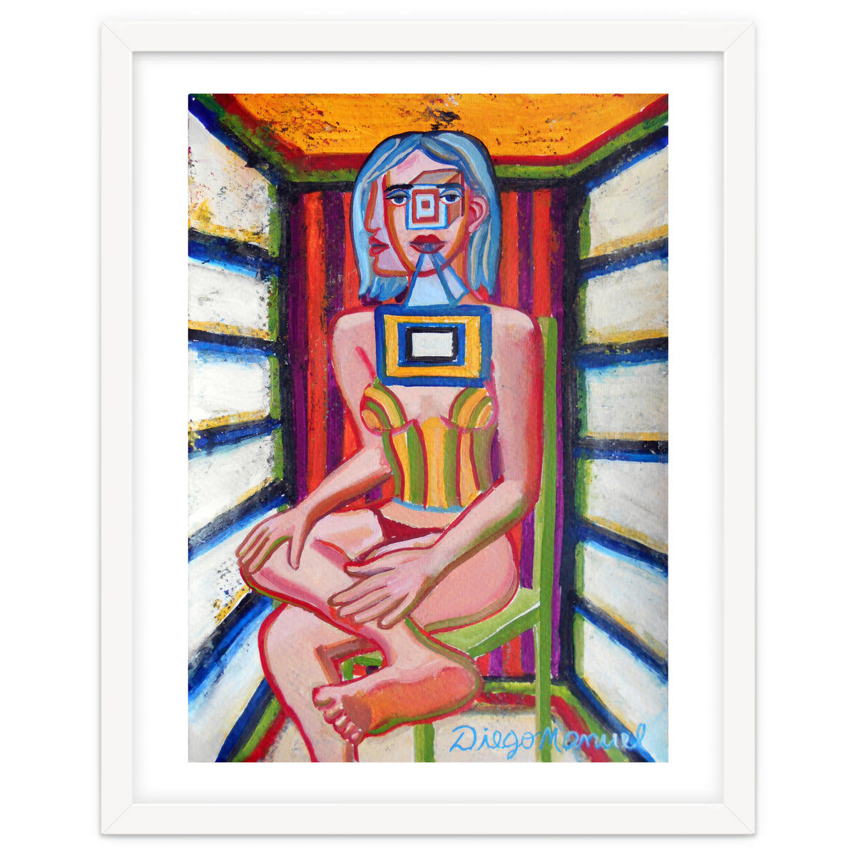 Mujer En La Silla 12