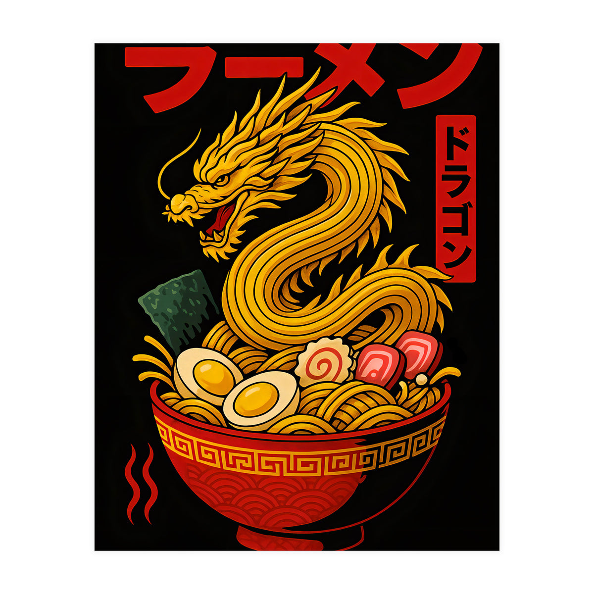 Ramen Dragon Japanese (Print Only)
