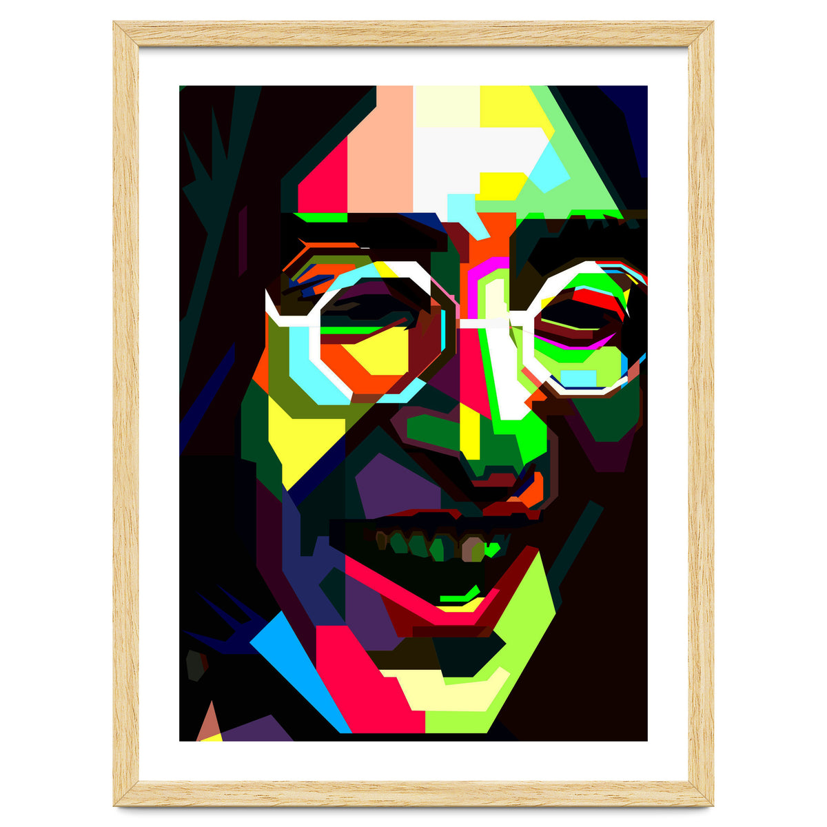John Lennon Legend Pop Art WPAP
