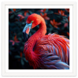 Vibrant Flamingo Bird Profile Majestic Pose thumbnail