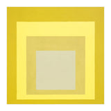 JOSEF ALBERS - HOMAGE TO THE SQUARE YELLOW WHITE (Print Only) thumbnail
