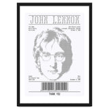Receipt Art John Lennon thumbnail