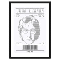 Receipt Art John Lennon