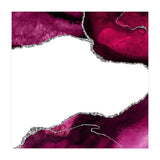 Burgundy & Silver Agate Texture 15 (Print Only) thumbnail