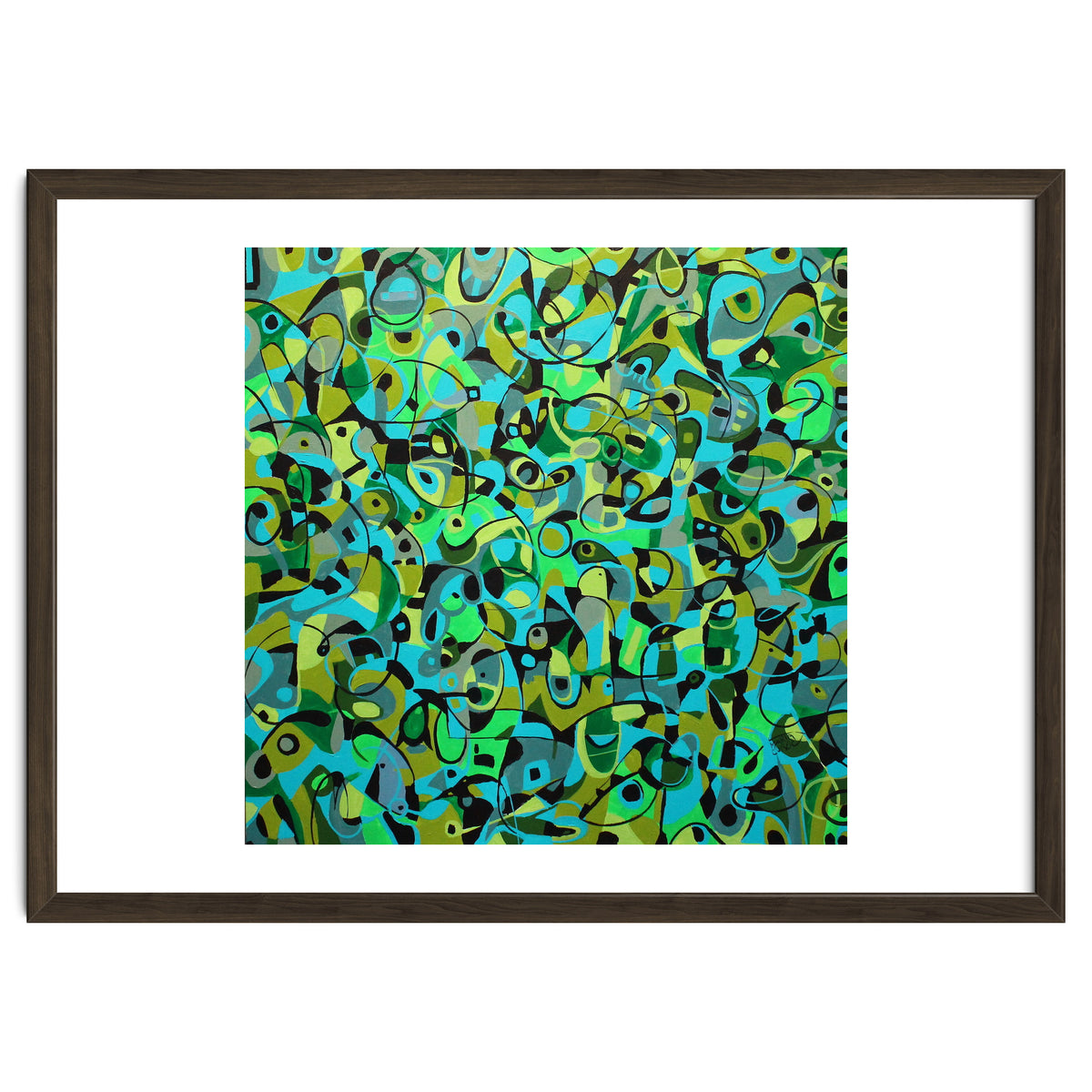 The Birdcall, Acrylic On Canvas, 36"x36"