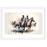 Cowboy Riders On Horses thumbnail