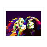 Robert Plant And Jimmy Page Pop Art WPAP (Print Only) thumbnail