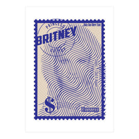 Britney Spears Stamps Art (Print Only)