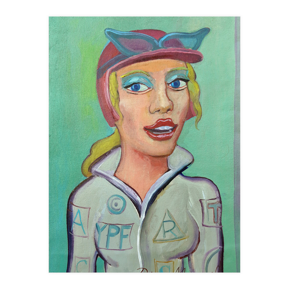 Chica Piloto 2 (Print Only)