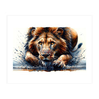 Hunter Gaze In The Wild (Print Only)