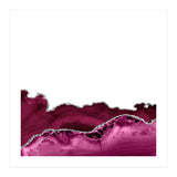 Burgundy & Silver Agate Texture 16  (Print Only) thumbnail