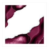 Burgundy & Silver Agate Texture 08  (Print Only) thumbnail