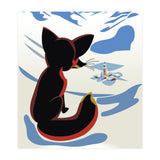 Austria Fox In The Snow (Print Only) thumbnail