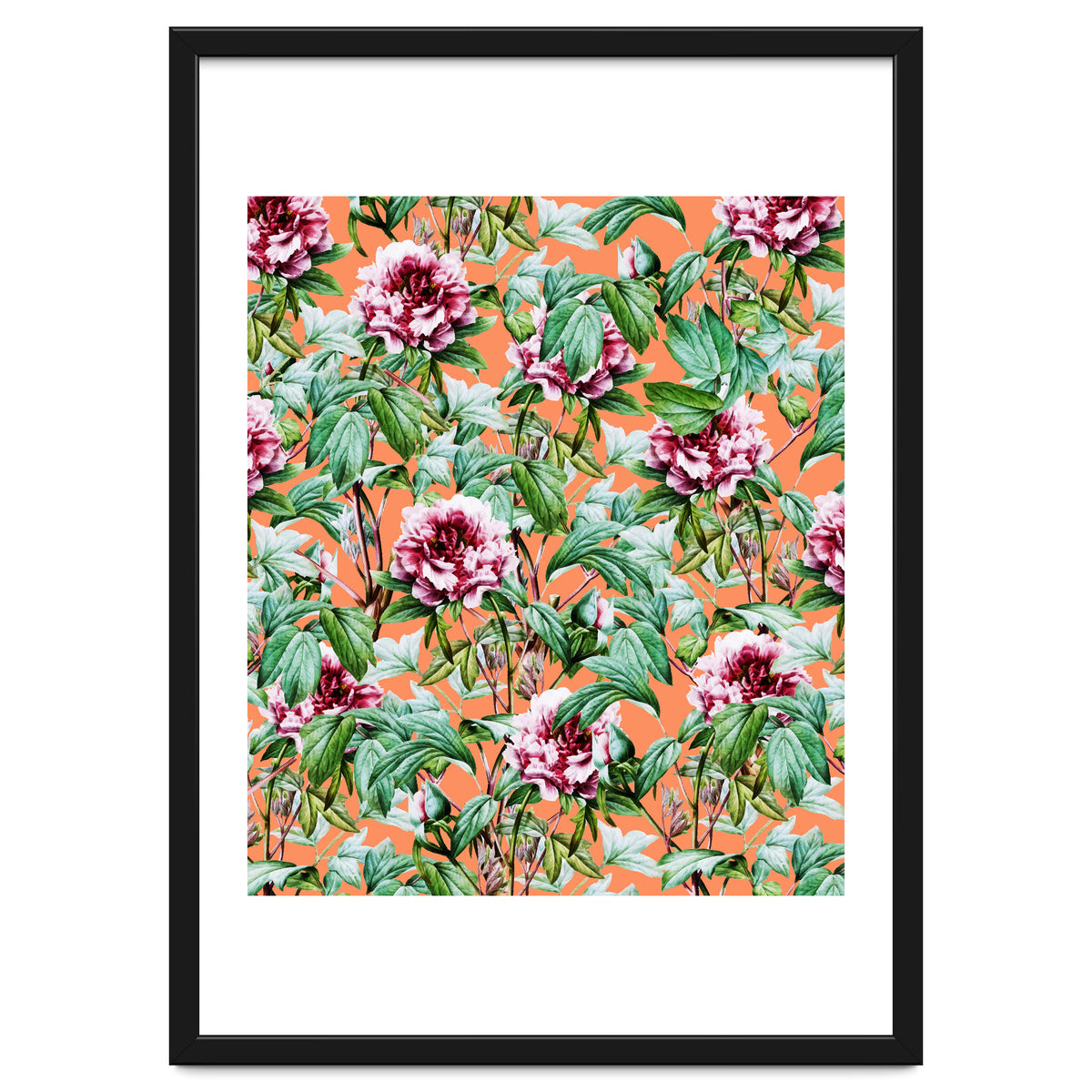 Frosty Florals || #society6 #decor #buyart