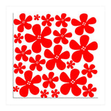 Red Flowers Pattern (Print Only) thumbnail