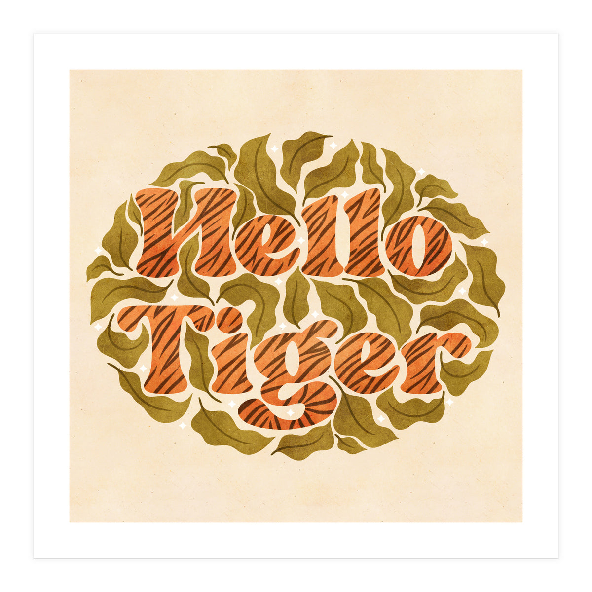 Hello Tiger (Print Only)