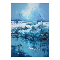 The Silent Fracture of Cerulean Giants (Print Only)