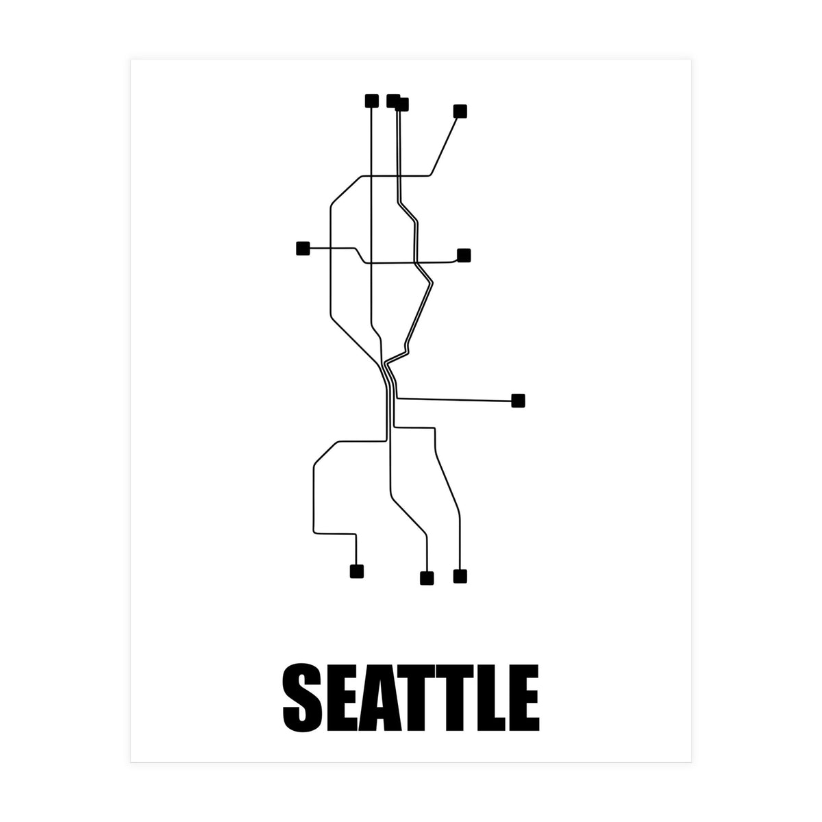 Seattle (Print Only)