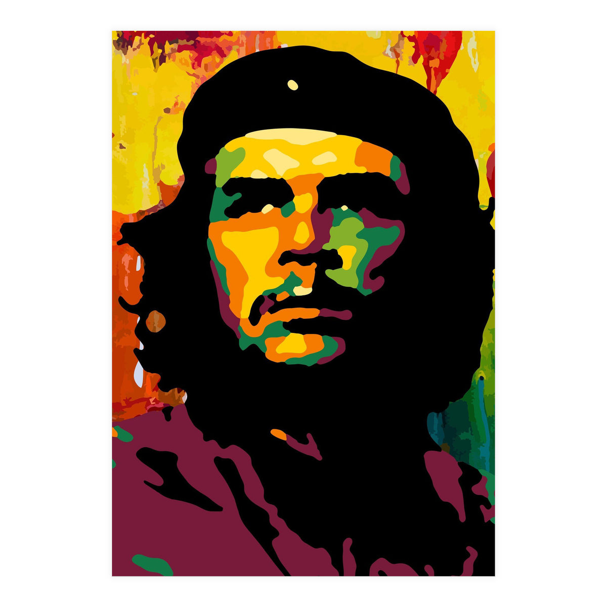 Che Guevara Abstract (Print Only)