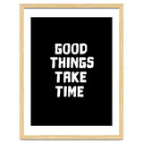 Good things take time thumbnail