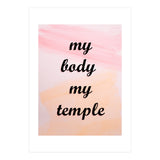 My Body My Temple (Print Only) thumbnail