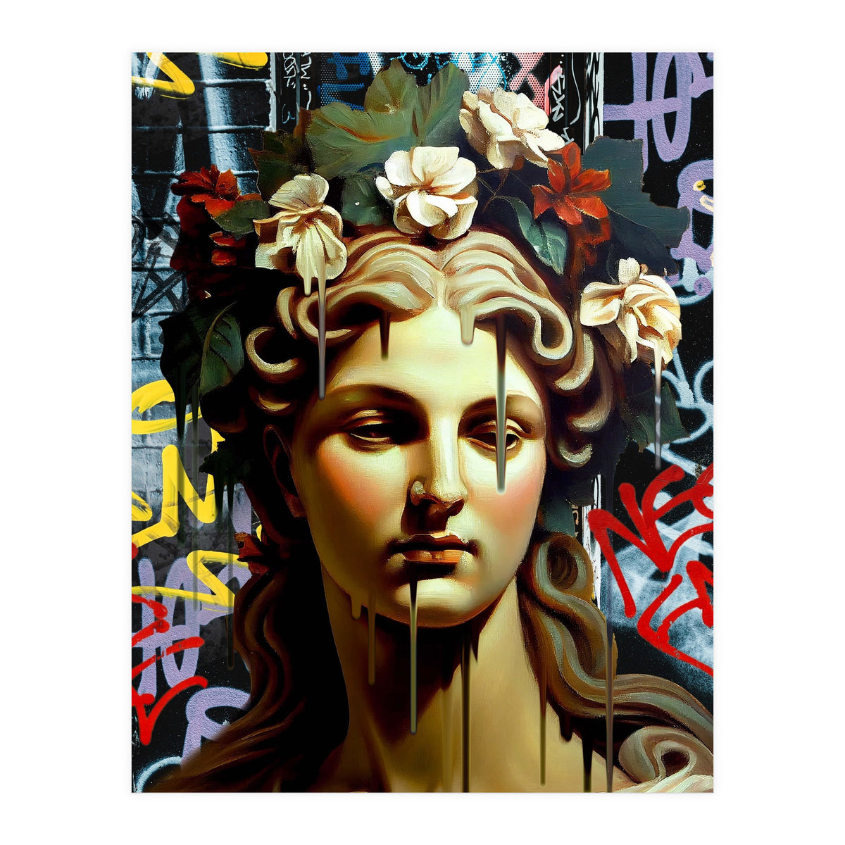 Vandal Pietà (Print Only)