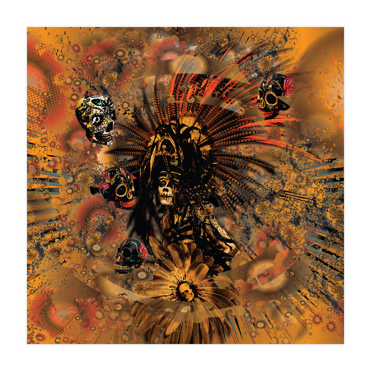 Day Of The Dead (Print Only)