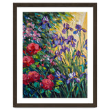 Expressive Heavy Impasto Floral Oil Painting thumbnail