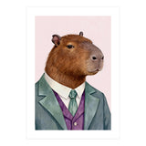Capybara Fashion Portrait (Print Only) thumbnail