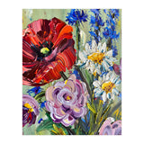 Vibrant Wildflower Meadow Oil Painting (Print Only) thumbnail