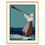 Sweden, Woman With Alp Horn thumbnail