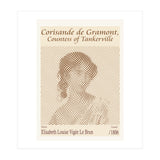 Corisande De Gramont, Countess Of Tankerville – Elisabeth Louise 1806 (Print Only) thumbnail