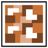 Brown Abstract Square Tiles thumbnail