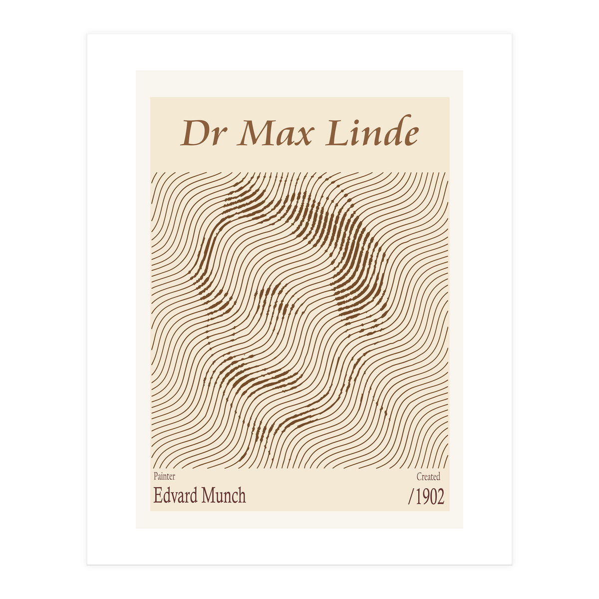 Dr Max Linde – Edvard Munch 1902 (Print Only)