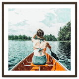 Row Your Own Boat | Woman Empowerment Confidence Painting | Positive Growth Mindset Boho Adventure thumbnail