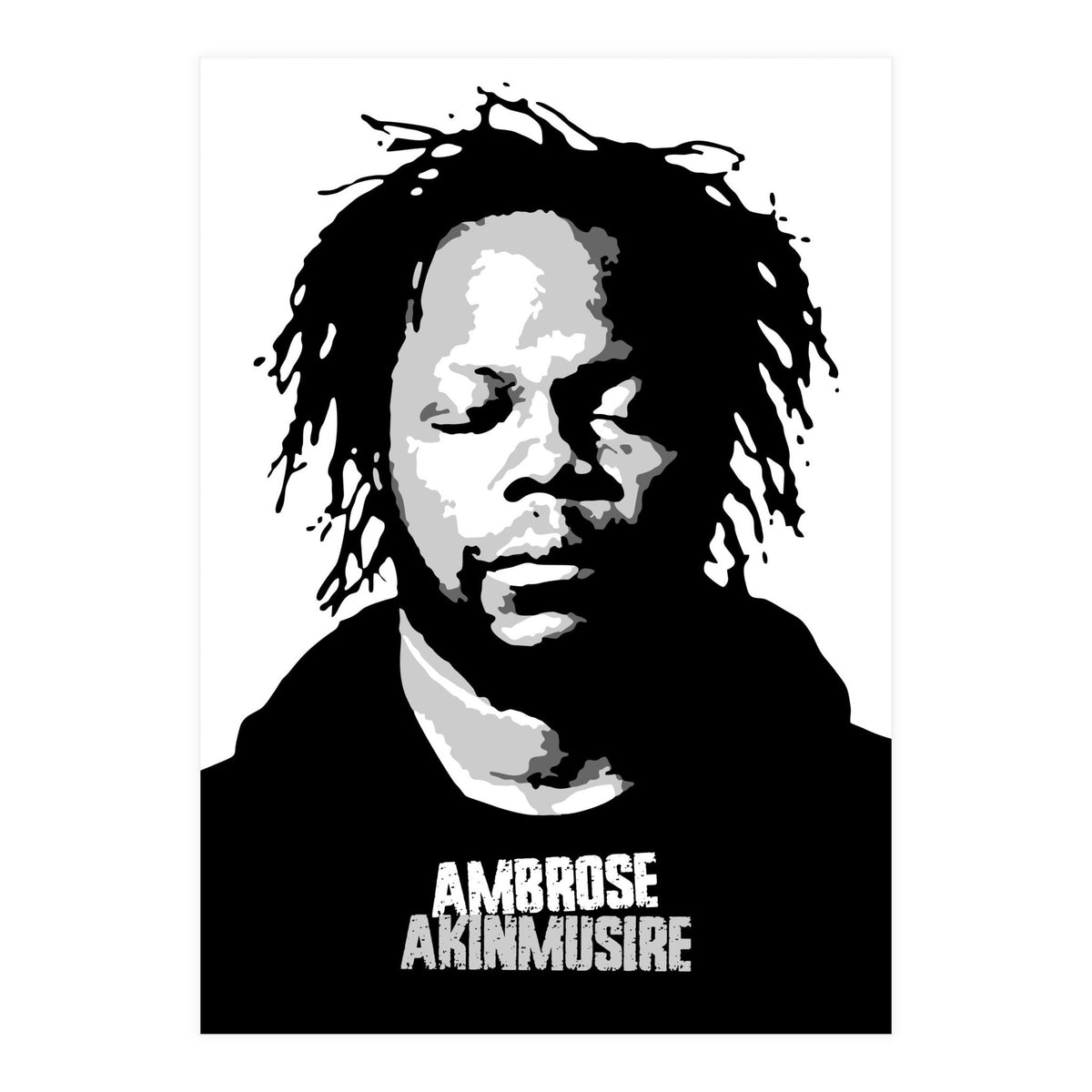 Ambrose Akinmusire AmericanJazz Musician Trumpeter (Print Only)