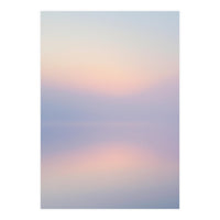 Dramatic Alpine Summit with Molten Crimson Alpenglow (Print Only)