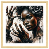 Noir Flamenco Hands Portrait thumbnail