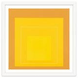 JOSEF ALBERS - HOMAGE TO THE SQUARE ORANGE YELLOW thumbnail