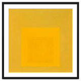 JOSEF ALBERS - HOMAGE TO THE SQUARE YELLOW thumbnail