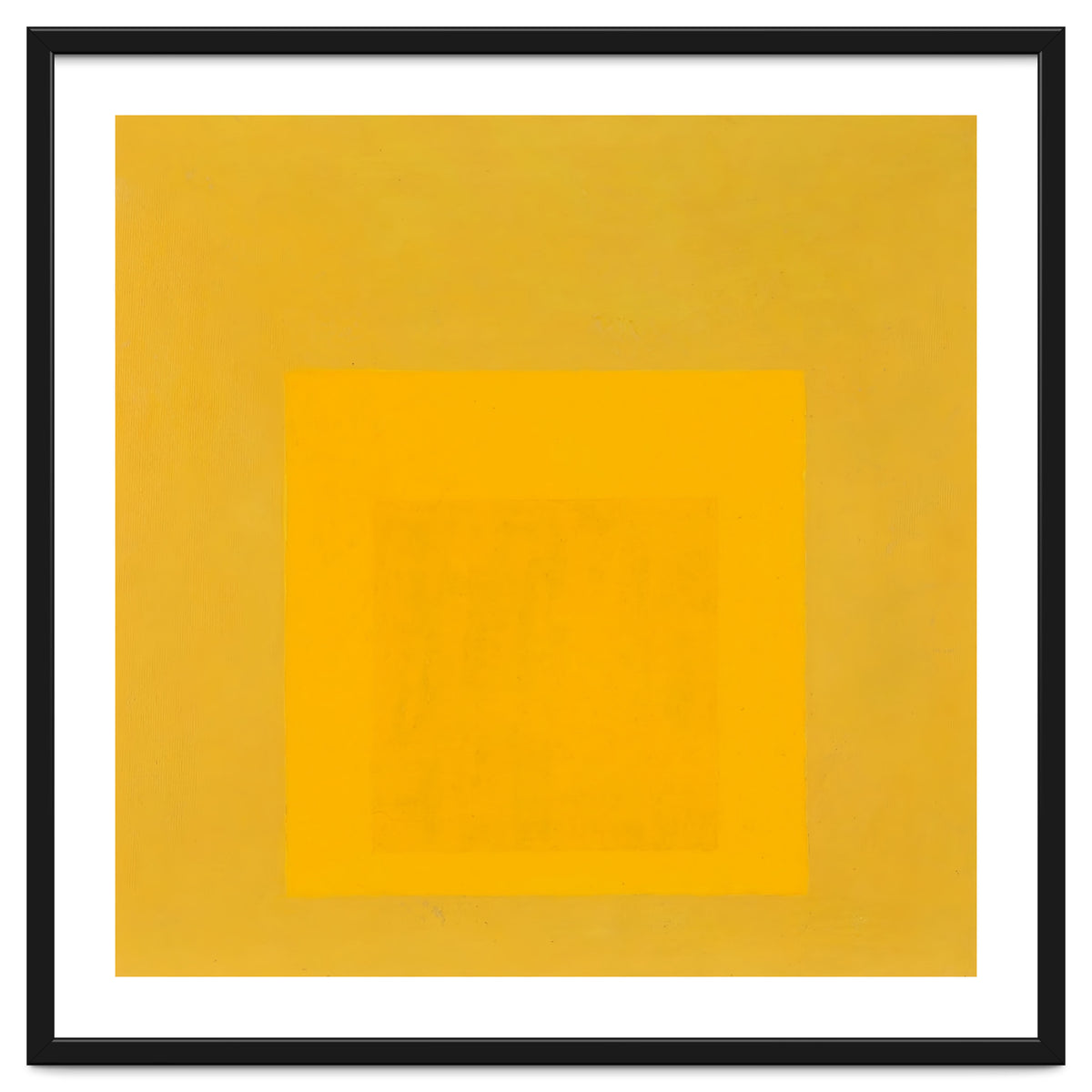 JOSEF ALBERS - HOMAGE TO THE SQUARE YELLOW