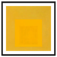 JOSEF ALBERS - HOMAGE TO THE SQUARE YELLOW