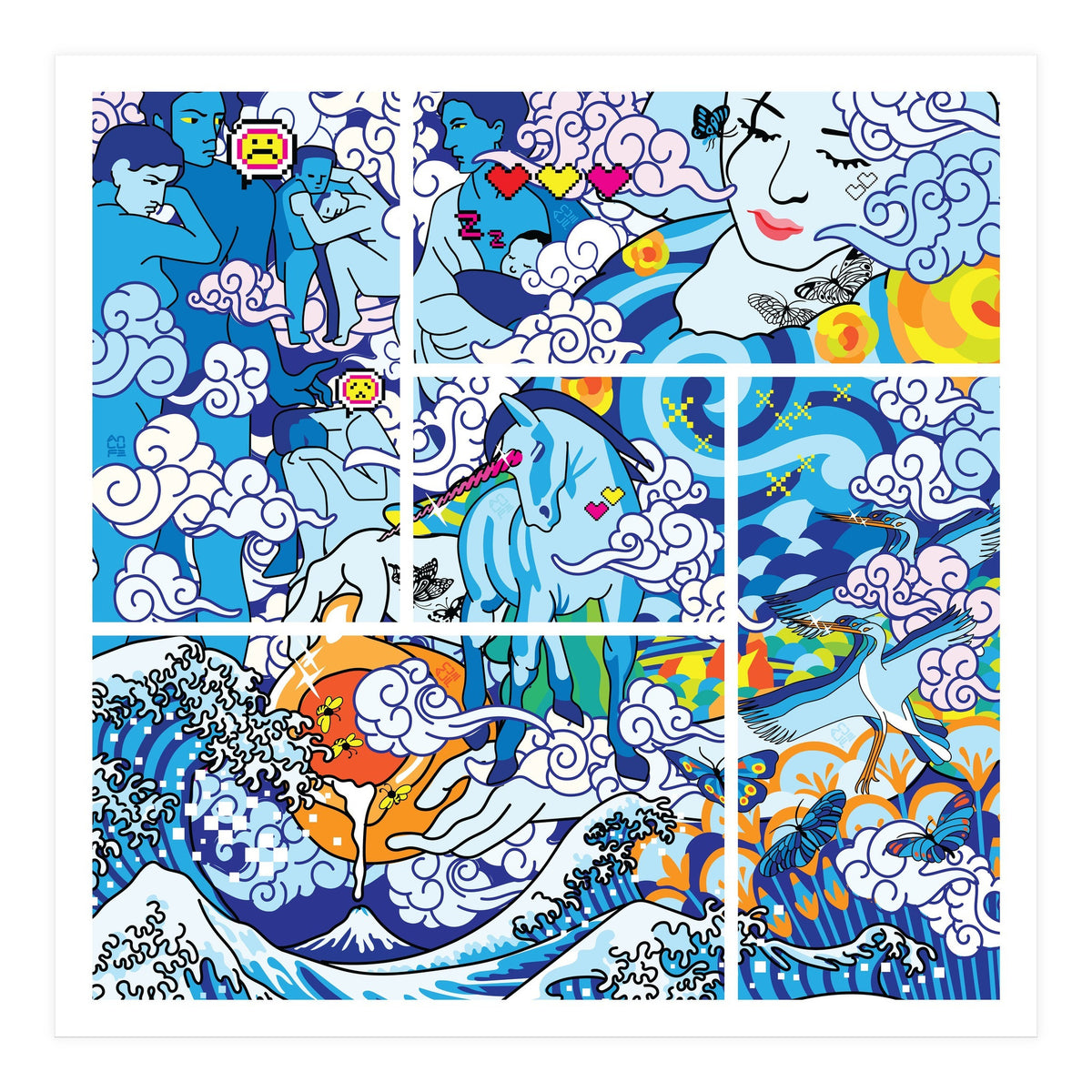 True Blue (Print Only)