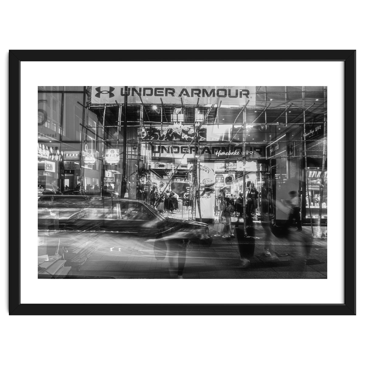 Street Photography - Night in Hong Kong Causeway Bay