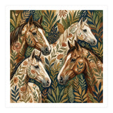 Equestrian Floral Harmony (Print Only) thumbnail